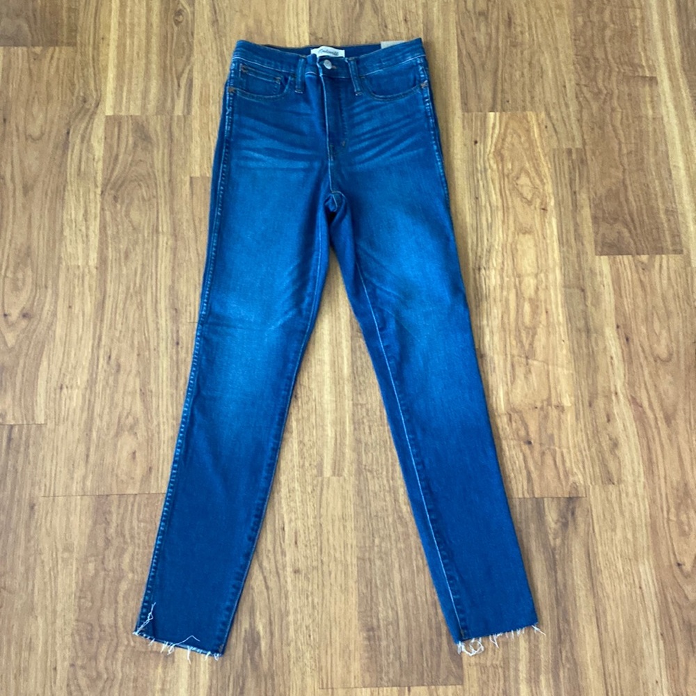 BNWT Madewell 10” Roadtripper Skinny Jeans in Waterford